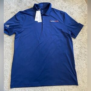 Adidas Men's Deep Blue Polo Shirt